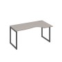 А4 А4 046 МП (Мокко премиум/Антрацит) Стол эргономичный правый "Классика" на металлокаркасе QUATTRO