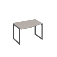 А4 А4 061 МП (Мокко премиум/Антрацит) Стол эргономичный левый "Техно" на металлокаркасе QUATTRO