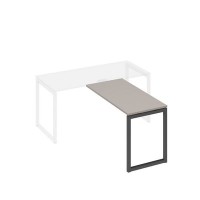 А4 А4 072 МП (Мокко премиум/Антрацит) Брифинг-приставка с каркасом QUATTRO