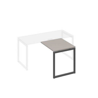 А4 А4 073 МП (Мокко премиум/Антрацит) Брифинг-приставка с каркасом QUATTRO