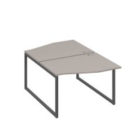 А4 А4 189 МП (Мокко премиум/Антрацит) Рабочая станция каркас QUATTRO столы 2х120 Техно