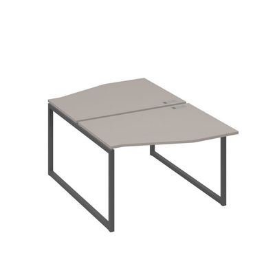 А4 А4 189 МП (Мокко премиум/Антрацит) Рабочая станция каркас QUATTRO столы 2х120 Техно