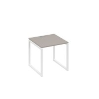 А4 Б4 021 МП (Мокко премиум/Белый) Стол письменный на металлокаркасе QUATTRO