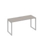 А4 С4 005 МП (Мокко премиум/Серый) Стол письменный на металлокаркасе QUATTRO