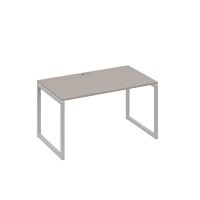 А4 С4 024 МП (Мокко премиум/Серый) Стол письменный на металлокаркасе QUATTRO