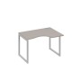 А4 С4 042 МП (Мокко премиум/Серый) Стол эргономичный правый "Классика" на металлокаркасе QUATTRO