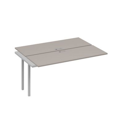 А4 С4 172-1 МП (Мокко премиум/Серый) Секция станции на металлокаркасе QUATTRO 2х160