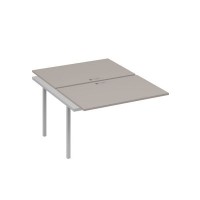 А4 С4 176-1 МП (Мокко премиум/Серый) Секция станции на металлокаркасе QUATTRO 2х120