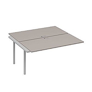 А4 С4 178-1 МП (Мокко премиум/Серый) Секция станции на металлокаркасе QUATTRO 2х160
