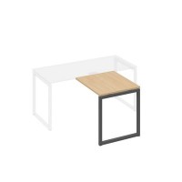 А4 А4 073 НД (Натуральный дуб/Антрацит) Брифинг-приставка с каркасом QUATTRO