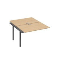 А4 А4 176-1 НД (Натуральный дуб/Антрацит) Секция станции на металлокаркасе QUATTRO 2х120