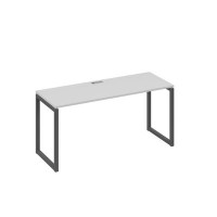 А4 А4 005 СЕ (Серый/Антрацит) Стол письменный на металлокаркасе QUATTRO