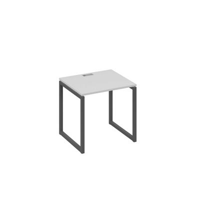 А4 А4 011 СЕ (Серый/Антрацит) Стол письменный на металлокаркасе QUATTRO