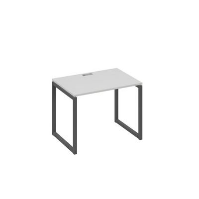 А4 А4 012 СЕ (Серый/Антрацит) Стол письменный на металлокаркасе QUATTRO