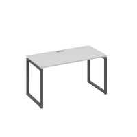 А4 А4 014 СЕ (Серый/Антрацит) Стол письменный на металлокаркасе QUATTRO