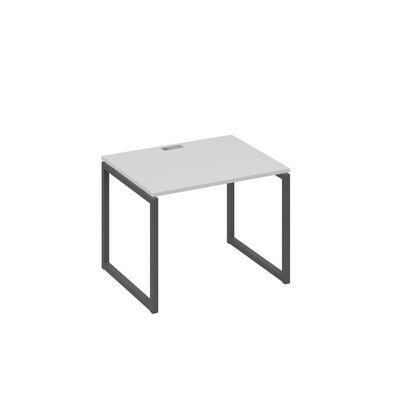 А4 А4 022 СЕ (Серый/Антрацит) Стол письменный на металлокаркасе QUATTRO