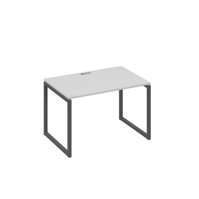 А4 А4 023 СЕ (Серый/Антрацит) Стол письменный на металлокаркасе QUATTRO