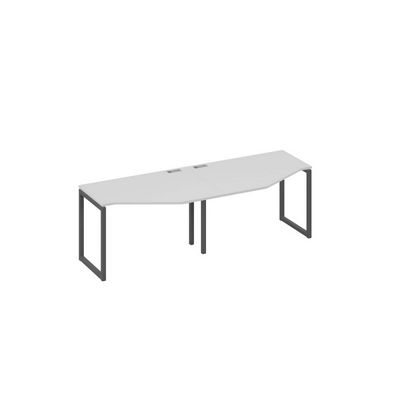 А4 А4 051-2 СЕ (Серый/Антрацит) Рабочая станция опоры QUATTRO столы Техно 2х120