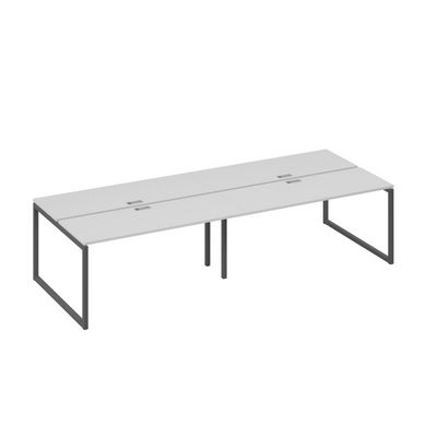 А4 А4 172-2 СЕ (Серый/Антрацит) Станция 4х160 рабочая с металлокаркасом QUATTRO