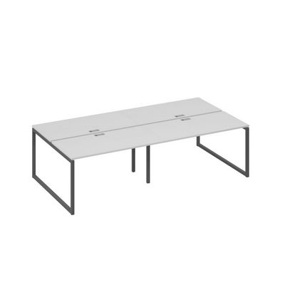 А4 А4 174-2 СЕ (Серый/Антрацит) Рабочая станция на металлокаркасе QUATTRO 4х140