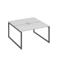 А4 А4 174 СЕ (Серый/Антрацит) Рабочая станция на каркасе QUATTRO столы 2х140