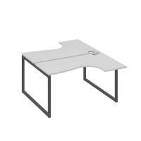 А4 А4 181 СЕ (Серый/Антрацит) Рабочая станция опоры QUATTRO столы 2х140 Классика