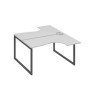 А4 А4 181 СЕ (Серый/Антрацит) Рабочая станция опоры QUATTRO столы 2х140 Классика