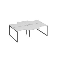 А4 А4 183-2 СЕ (Серый/Антрацит) Станция рабочая QUATTRO 4х120 со столами Классика