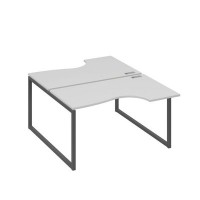 А4 А4 184 СЕ (Серый/Антрацит) Рабочая станция опоры QUATTRO столы 2х140 Классика