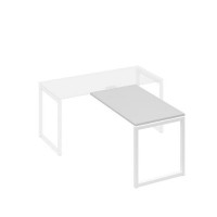 А4 Б4 074 СЕ (Серый/Белый) Брифинг-приставка с каркасом QUATTRO