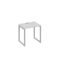 А4 С4 001 СЕ (Серый/Серый) Стол письменный на металлокаркасе QUATTRO