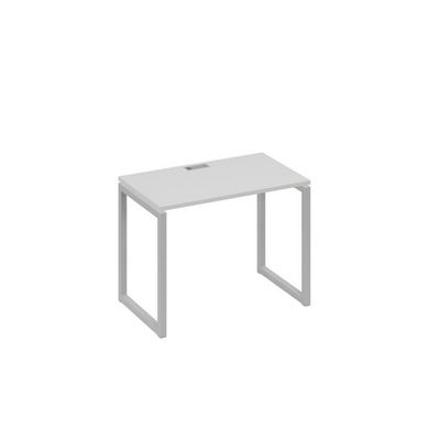 А4 С4 002 СЕ (Серый/Серый) Стол письменный на металлокаркасе QUATTRO