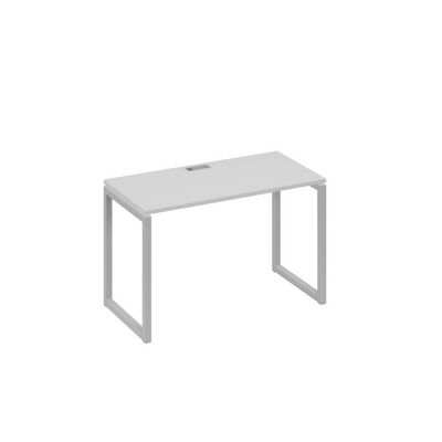 А4 С4 003 СЕ (Серый/Серый) Стол письменный на металлокаркасе QUATTRO