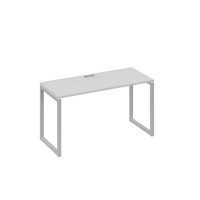 А4 С4 004 СЕ (Серый/Серый) Стол письменный на металлокаркасе QUATTRO