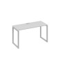 А4 С4 004 СЕ (Серый/Серый) Стол письменный на металлокаркасе QUATTRO