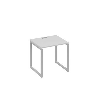 А4 С4 011 СЕ (Серый/Серый) Стол письменный на металлокаркасе QUATTRO