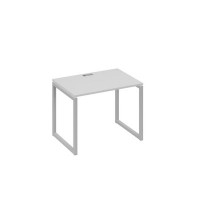 А4 С4 012 СЕ (Серый/Серый) Стол письменный на металлокаркасе QUATTRO