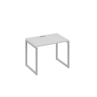 А4 С4 012 СЕ (Серый/Серый) Стол письменный на металлокаркасе QUATTRO