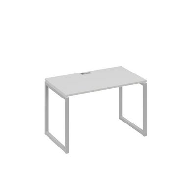 А4 С4 013 СЕ (Серый/Серый) Стол письменный на металлокаркасе QUATTRO