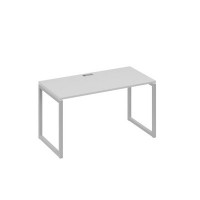 А4 С4 014 СЕ (Серый/Серый) Стол письменный на металлокаркасе QUATTRO