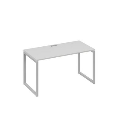 А4 С4 014 СЕ (Серый/Серый) Стол письменный на металлокаркасе QUATTRO