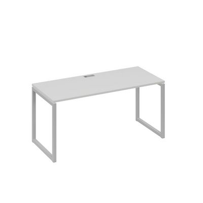 А4 С4 015 СЕ (Серый/Серый) Стол письменный на металлокаркасе QUATTRO