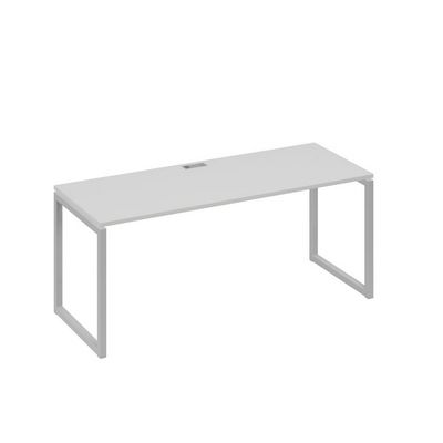 А4 С4 016 СЕ (Серый/Серый) Стол письменный на металлокаркасе QUATTRO
