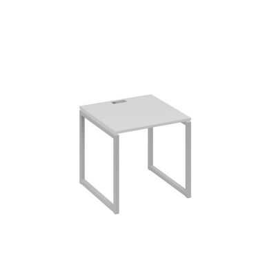 А4 С4 021 СЕ (Серый/Серый) Стол письменный на металлокаркасе QUATTRO