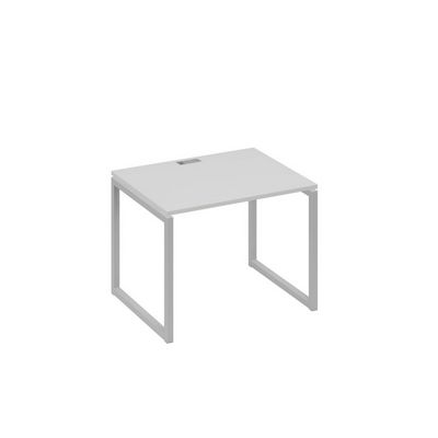 А4 С4 022 СЕ (Серый/Серый) Стол письменный на металлокаркасе QUATTRO