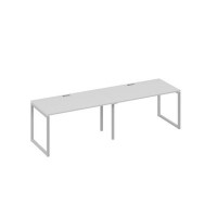 А4 С4 024-2 СЕ (Серый/Серый) Рабочая станция 2х140 опоры QUATTRO