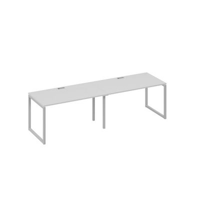 А4 С4 024-2 СЕ (Серый/Серый) Рабочая станция 2х140 опоры QUATTRO