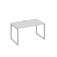А4 С4 024 СЕ (Серый/Серый) Стол письменный на металлокаркасе QUATTRO