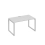 А4 С4 024 СЕ (Серый/Серый) Стол письменный на металлокаркасе QUATTRO