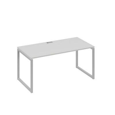 А4 С4 025 СЕ (Серый/Серый) Стол письменный на металлокаркасе QUATTRO